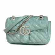 Pre-owned Fabric gucci-bags Gucci Vintage , Green , Dames