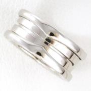 Pre-owned White Gold rings Bvlgari Vintage , Gray , Dames