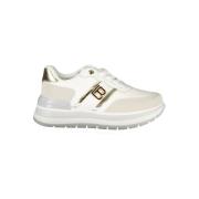 Witte Polyester Sneaker Laura Biagiotti , White , Dames