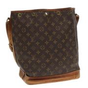 Pre-owned Canvas louis-vuitton-bags Louis Vuitton Vintage , Brown , Da...