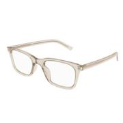 Lim-004 Stijlvolle Leren Schoudertas Saint Laurent , Beige , Unisex