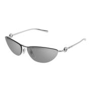 Stijlvolle zonnebril Gg1701S-002 Gucci , Gray , Unisex