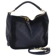 Pre-owned Leather louis-vuitton-bags Louis Vuitton Vintage , Black , D...