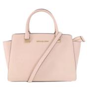 Pre-owned Leather handbags Michael Kors Pre-owned , Pink , Dames