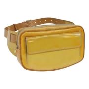 Pre-owned Leather crossbody-bags Louis Vuitton Vintage , Yellow , Dame...