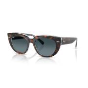 Retro Vierkante Zonnebril Ray-Ban , Brown , Unisex