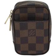 Pre-owned Canvas shoulder-bags Louis Vuitton Vintage , Brown , Dames