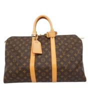 Pre-owned Canvas louis-vuitton-bags Louis Vuitton Vintage , Brown , Da...