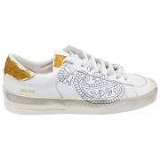 Stardan White Gold Sneakers Golden Goose , White , Dames