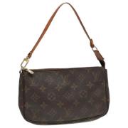 Pre-owned Canvas louis-vuitton-bags Louis Vuitton Vintage , Brown , Da...