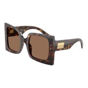 Designer Zonnebril Dg4490 in Bruin Dolce & Gabbana , Brown , Dames