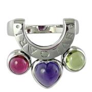 Pre-owned White Gold rings Bvlgari Vintage , Multicolor , Dames