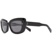 Zwarte Stijlvolle Zonnebril Cutler And Gross , Black , Unisex