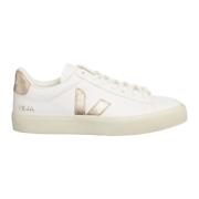 Eenvoudige Vetersluiting Sneakers Veja , White , Dames