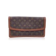 Pre-owned Leather louis-vuitton-bags Louis Vuitton Vintage , Brown , D...