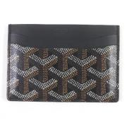 Pre-owned Canvas wallets Goyard Vintage , Black , Heren