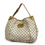 Pre-owned Fabric louis-vuitton-bags Louis Vuitton Vintage , White , Da...