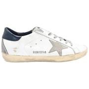 Superstar White Grey Star Sneakers Golden Goose , White , Dames