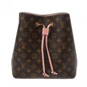 Pre-owned Canvas shoulder-bags Louis Vuitton Vintage , Brown , Dames