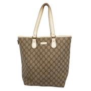 Pre-owned Canvas gucci-bags Gucci Vintage , Brown , Dames