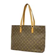 Pre-owned Canvas louis-vuitton-bags Louis Vuitton Vintage , Brown , Da...