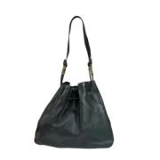 Pre-owned Leather gucci-bags Gucci Vintage , Black , Dames