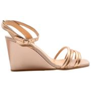 Stijlvolle hakken in beige Apepazza , Pink , Dames