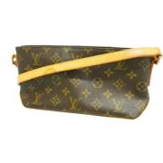 Pre-owned Canvas louis-vuitton-bags Louis Vuitton Vintage , Brown , Da...