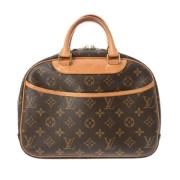 Pre-owned Canvas handbags Louis Vuitton Vintage , Brown , Dames