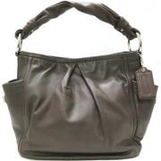 Pre-owned Leather shoulder-bags Coach Pre-owned , Brown , Dames