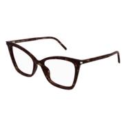 Stijlvolle Leren Schoudertas Saint Laurent , Brown , Dames