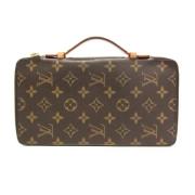 Pre-owned Canvas wallets Louis Vuitton Vintage , Brown , Dames