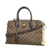 Pre-owned Canvas handbags Louis Vuitton Vintage , Brown , Dames