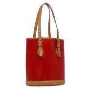 Pre-owned Leather louis-vuitton-bags Louis Vuitton Vintage , Red , Dam...