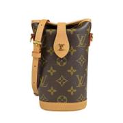 Pre-owned Canvas louis-vuitton-bags Louis Vuitton Vintage , Brown , Da...