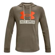 Rival Terry Logo Hoodie Under Armour , Brown , Heren