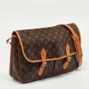 Pre-owned Canvas louis-vuitton-bags Louis Vuitton Vintage , Brown , Da...