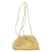 Pre-owned Canvas shoulder-bags Bottega Veneta Vintage , Beige , Dames