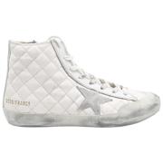 Quilted Nappa Sneakers Optic White Golden Goose , White , Dames