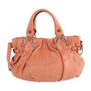 Pre-owned Leather celine-bags Celine Vintage , Orange , Dames