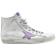 Witte Fuxia Sneakers Francy Stijl Golden Goose , White , Dames