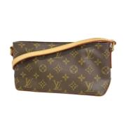 Pre-owned Canvas louis-vuitton-bags Louis Vuitton Vintage , Brown , Da...