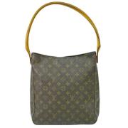 Pre-owned Canvas handbags Louis Vuitton Vintage , Brown , Dames