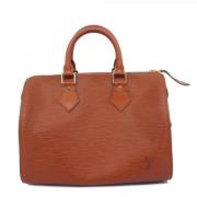 Pre-owned Fabric louis-vuitton-bags Louis Vuitton Vintage , Brown , Da...