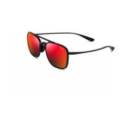 Stijlvolle zonnebril voor buitenavonturen Maui Jim , Black , Unisex