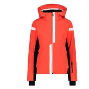 Vrouwen JAS MET Ritssluiting Hood Oilskin CMP , Red , Dames