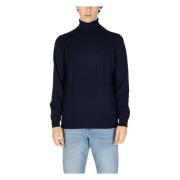 Heren Trui Herfst/Winter Collectie GAS , Blue , Heren