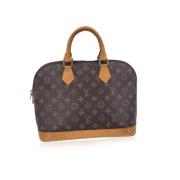 Pre-owned Leather louis-vuitton-bags Louis Vuitton Vintage , Brown , D...