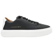 Londen Zwart Wit Sneakers Alexander Smith , Black , Heren