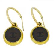 Pre-owned Fabric chanel-jewelry Chanel Vintage , Yellow , Dames